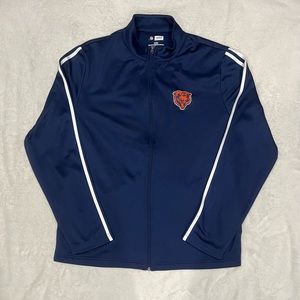 Mens Chicago Bears Fleece Zip up